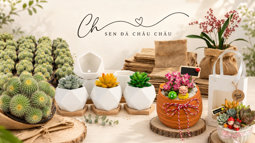 Sen đá Châu Châu - Góc nhỏ dịu dàng & cảm hứng