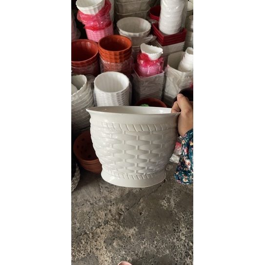 Chậu Nhựa Trồng Cây Gia Vị, Hương Thảo và Các Dòng Thảo Mộc